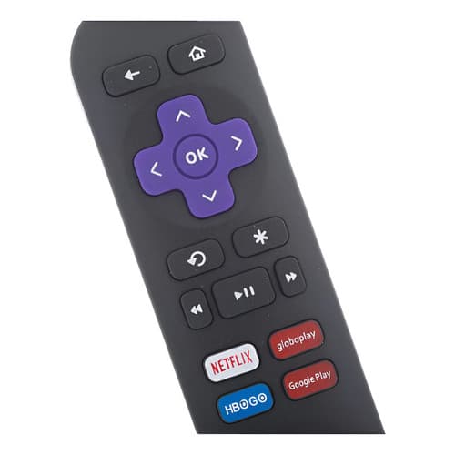 Controle Remoto Para Receptor Roku Tv Le7146 Cor:Preto - 1