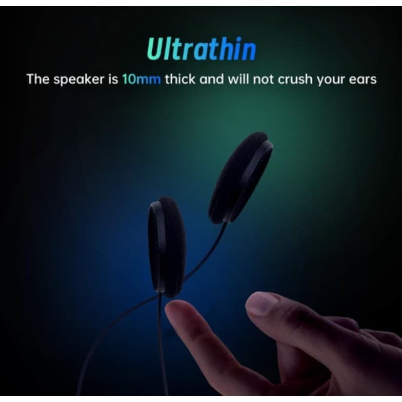 Fone De Ouvido Para Capacete Bluetooth Headset Rgb Sem Fio - 5