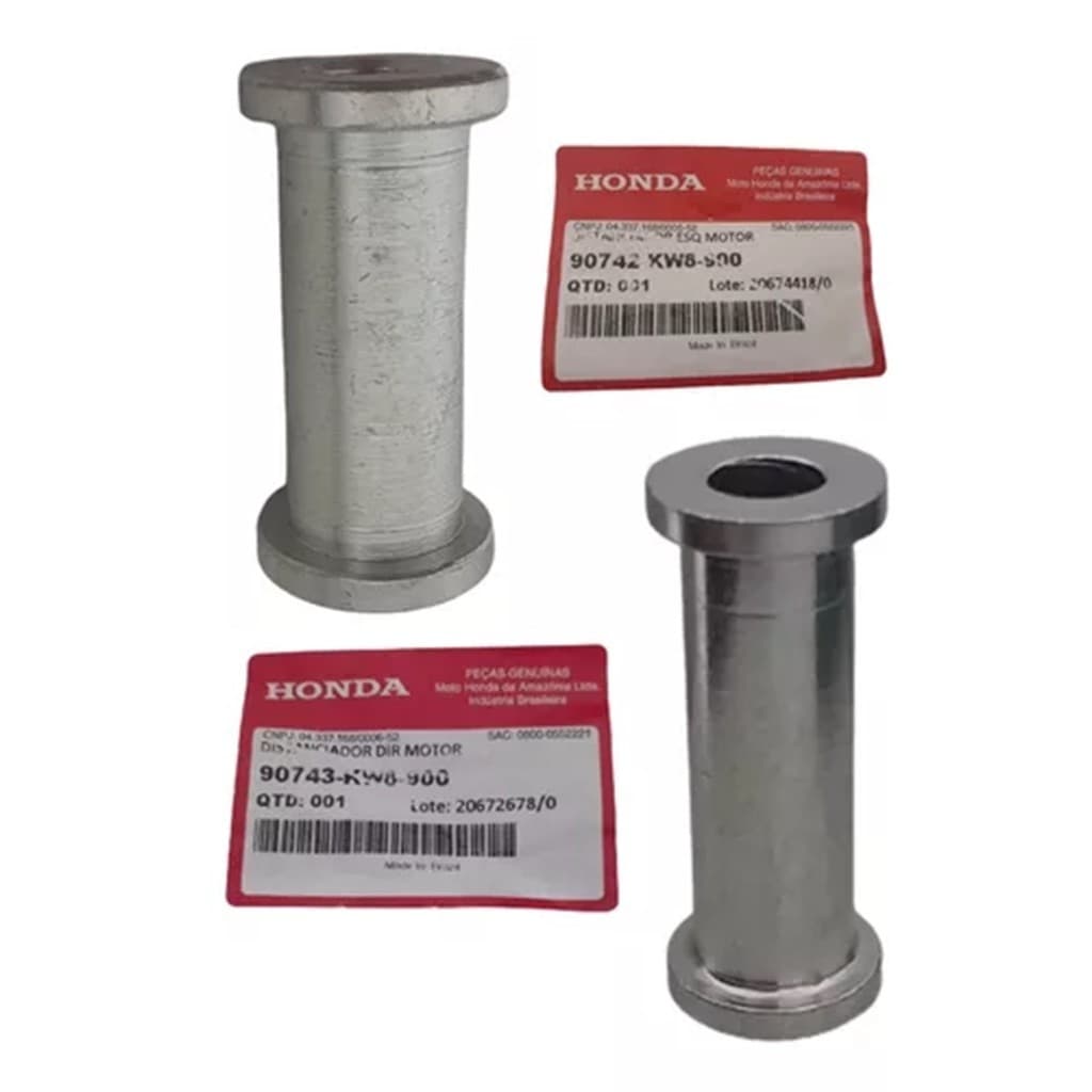 Distanciador Direito E Esquerdo Do Motor Xlr 125/ Xr 200 - 1