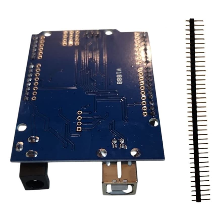 Arduino Uno R3 Ch340g Atmega328p Com Barra De Pinos Sem Cabo - 2