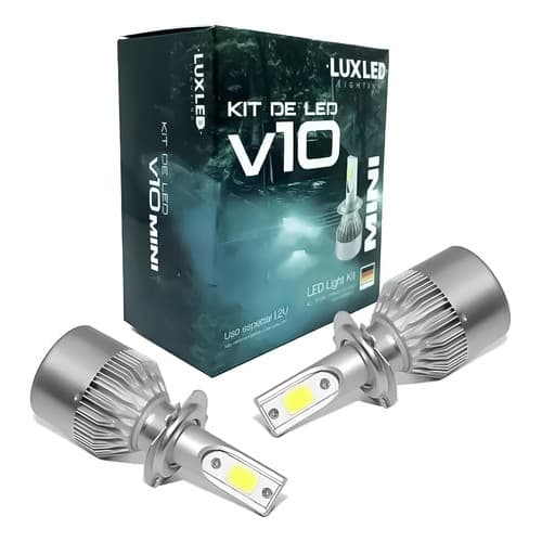Kit Par Led V10 6500 K h16- PSX 20000 Lumens 12v Cor:Branco - 1