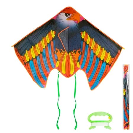 Pipa Aguia Gigante - Estrutura Leve e Durável, Ideal para Atividades ao Ar Livre com Linha de Nylon - 1