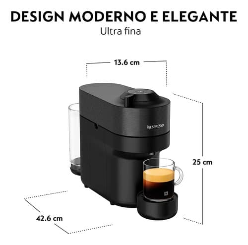 Cafeteira Nespresso Vertuo Pop Preto Clássico 220v - 9