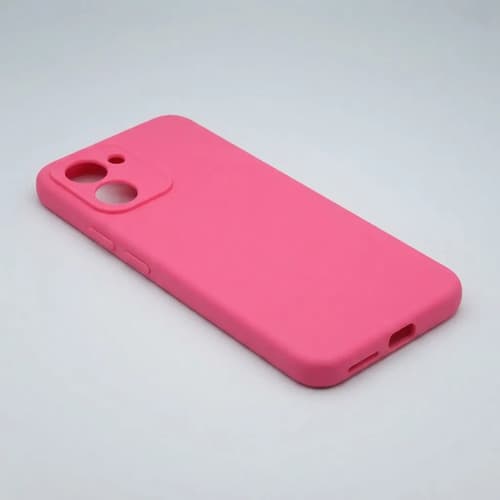 Capa Silicone Aveludada Compatível Moto G06 Pink - 3