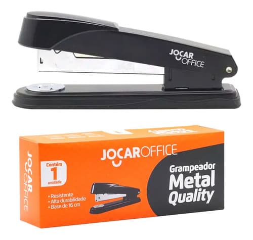 Grampeador Profissional Jocar Metal Quality 50 Folhas Grampos 24/6 26/6 23/8 - 4