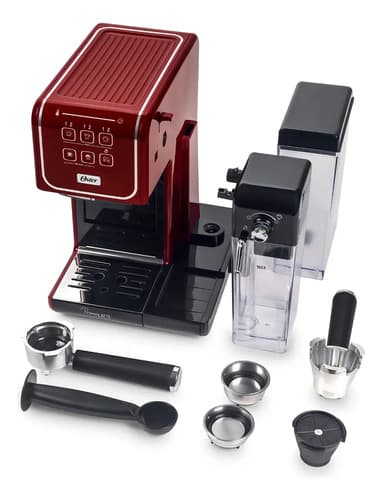 Cafeteira Espresso Primalatte Bvstem6801r Touch Red Oster Cor Preto/vermelho 127v - 3