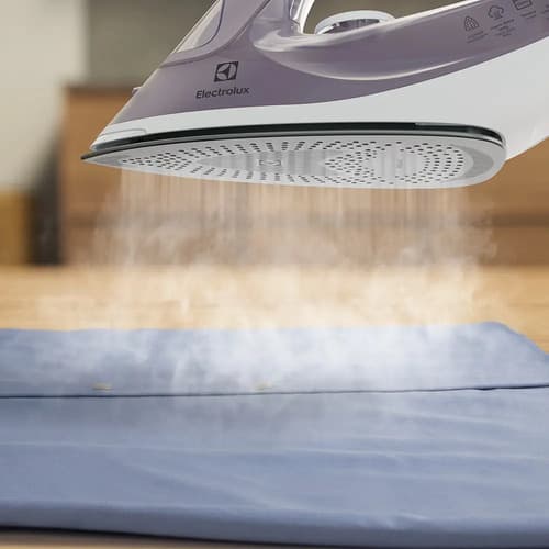 Ferro De Passar Seco E Vapor Electrolux Base Cerâmica Glissium Vapor Vertical Extra Alta Capacidade 1500w Cabo 1.80m Esi50 Lavanda 127v - 4