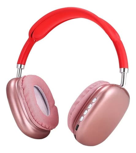 Fone De Ouvido Estéreo Sem Fio Bluetooth P9 Sports Hifi Para Rosa - 1