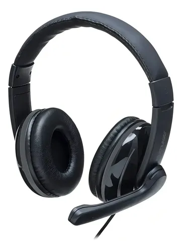 Headset Pro P2 Preto E Cinza Multilaser Ph316 - 1