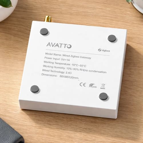 Hub De Rede Avatto Wired Zigbee Gateway P/ Controle S/ Fio - 1