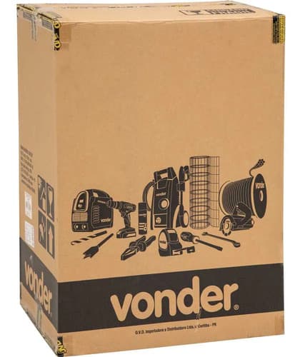 Lixeira Retangular Inox 50 Litros Com Pedal Vonder Cinza Cinza (inox) - 4