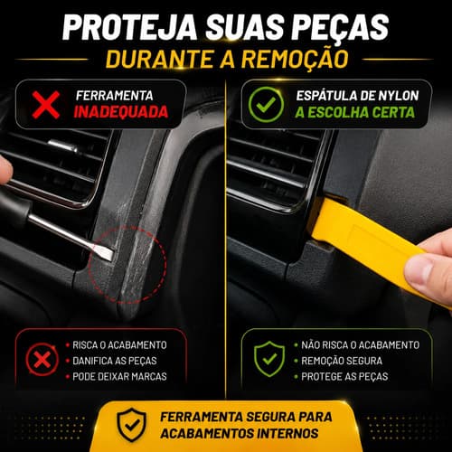 Jogo De Espátulas Removedoras Em Nylon 5 Peças Vonder - 4