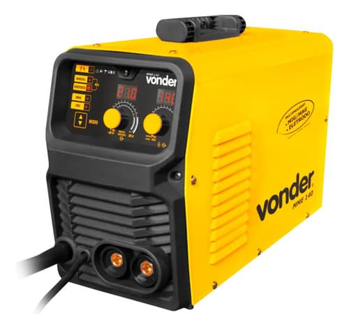 Máquina Solda Inversora 140a Eletrodo Vonder Mme140 Amarelo 220v - 2