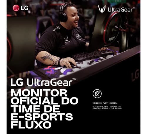 Monitor Gamer LG Ultragear 27 Ips, 180hz, 1ms (gtg), Nvidia G-sync , Amd Freesync, Hdr10, Srgb 99% - 27gs60f-b (novo Com Caixa Aberta) Preto 127/220v - 4