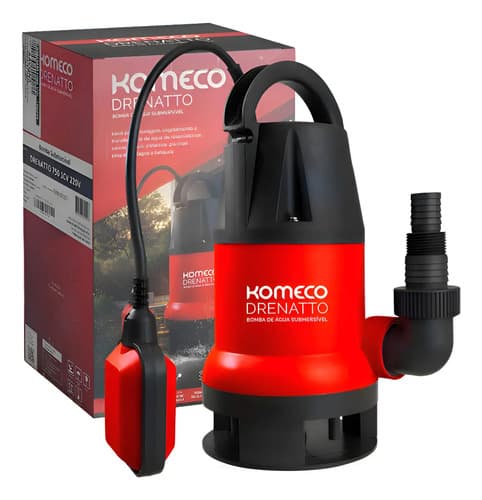 Komeco_drenatto Submersivel Vermelho 220v - 1
