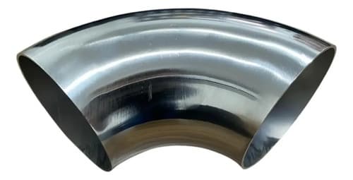 Curva Inox 304 Escapamento Soldável 90 Graus - 2