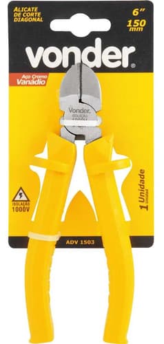 Kit Alicate Eletricista 1000v + Corte Diagonal Profissional - 9