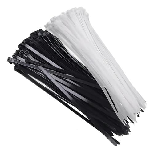 Abraçadeira De Nylon 4,8x300mm Com 100 Unidades Flex Lotus Cor Branco - 3