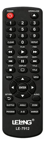 Controle Remoto Mini System LG Lelong Le-7912 - 1
