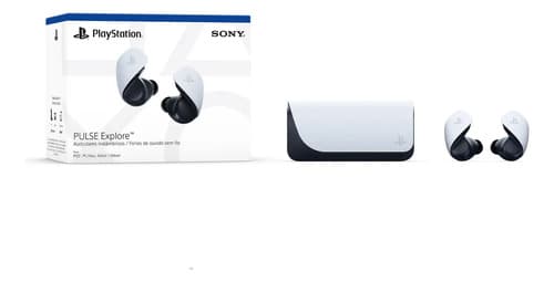 Fone De Ouvido Sem Fio Gamer Sony Pulse Explore Ps5 Branco - 4