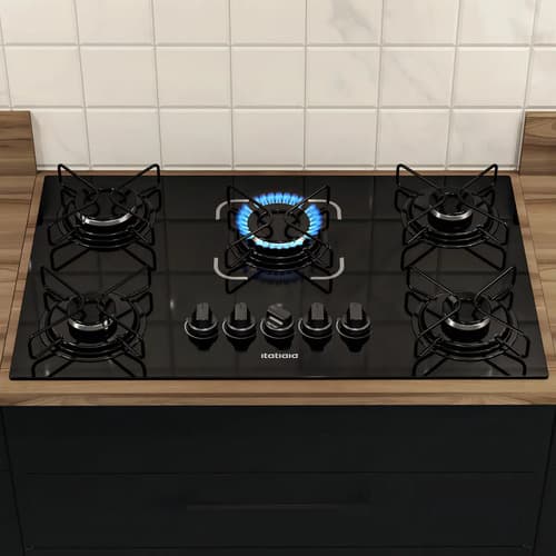 Cooktop Itatiaia Essencial 5 Bocas Preto 127/220v - 5