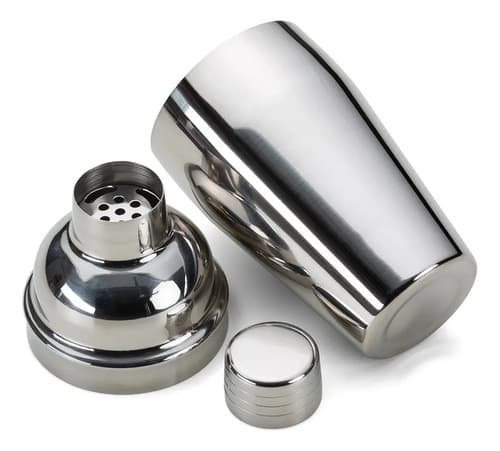 Kit Coqueteleira Inox Socador Batida Caipirinha + Brinde Pra Prateado - 3