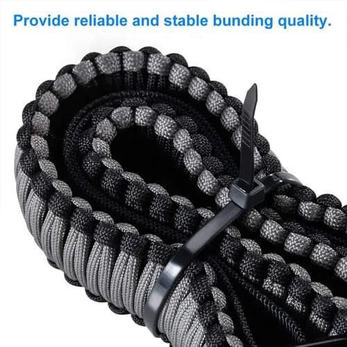 Enforca Gato Abraçadeira 3 Em 1  15,20,30cm 1000 Pcs  Preto  Preto - 7