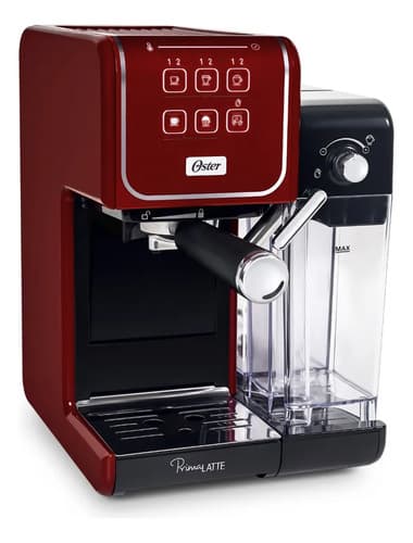 Cafeteira Espresso Primalatte Bvstem6801r Touch Red Oster Cor Preto/vermelho 127v - 1