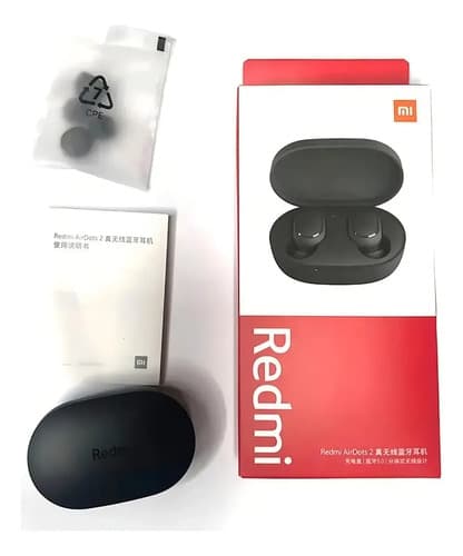 Fone De Ouvido Preto Sem Fio Bluetooth Universal - Par - 1