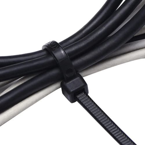Kit Abraçadeiras Nylon  4,8 X 300mm ( Caixa C/ 10.000 Unid ) Branco - 7