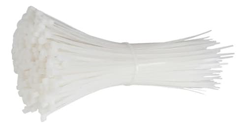 Abraçadeira De Nylon Enforca Gato 250mm X 3,6mm 100 Unidades Branco - 1