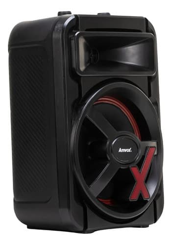 Caixa De Som Amvox Aca 251 Newx Led Bluetooth 250ws Cor Preto 127/220v - 3
