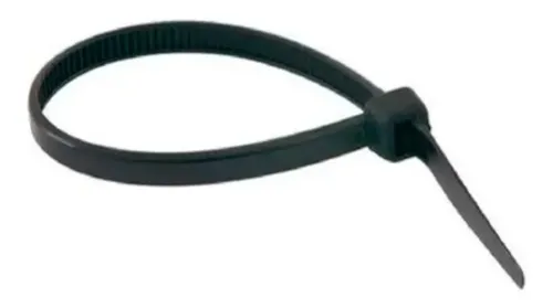 Abraçadeira Nylon 3.6mm X 20cm C/ 1000uni Enforca Gato Preto - 4