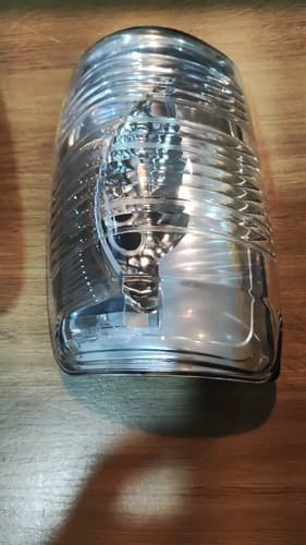 Capa Lente Seta Pisca Retrovisor Esq. Ford Transit 2020 Acrilico - 1
