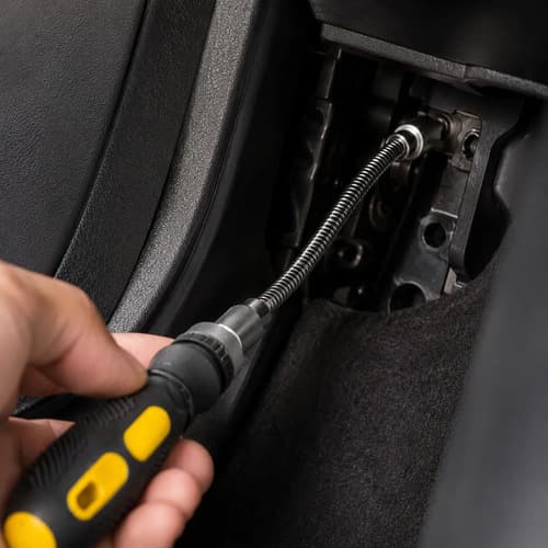 Chave Catraca 1/4'' 58 Peças Bits Cromo Vanádio Vonder Preto E Amarelo - 6