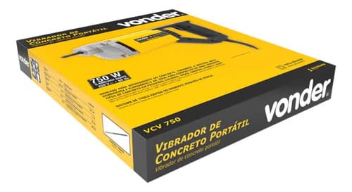 Vibrador De Concreto Vonder 750 W Vcv 750 220 V Com Mangote 220v - 5