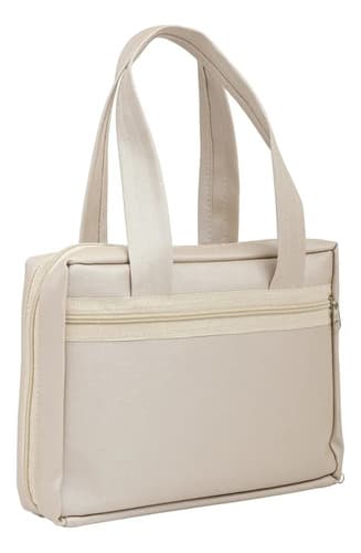 Pasta Mostruário Pano No Formato Bolsa Para Jóias Bege - 3