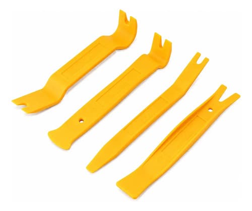 Jogo Espátulas Vonder Nylon 4 Peças Removedor Painel - 1