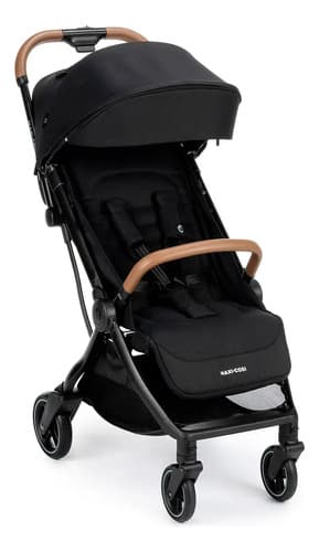 Carrinho De Bebê Eva 3 Maxi Cosi Cor Essential Black Preto - 1