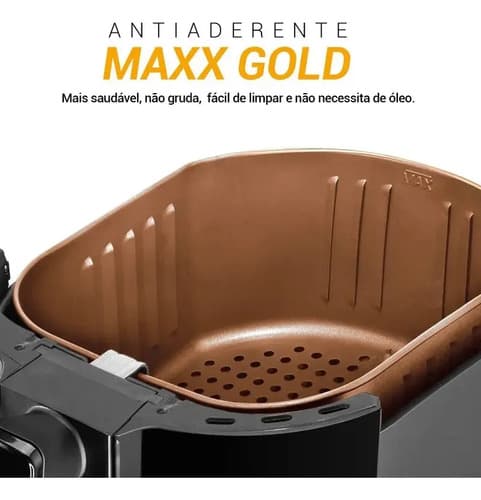 Fritadeira Air Fry Philco Pfr15 Gourmet Black Preto 220v - 4