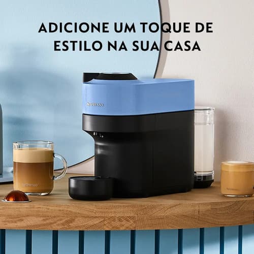 Cafeteira Nespresso Vertuo Pop Azul Pacífico 127v - 12