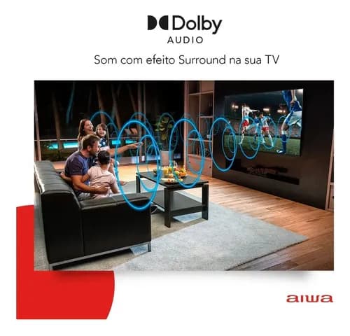 Smart Tv Aiwa 32 Android Hd Borda Ultrafina Hdr10 Dolby Áudio Aws-tv-32-bl-02-a (novo Com Caixa Aberta) - 4