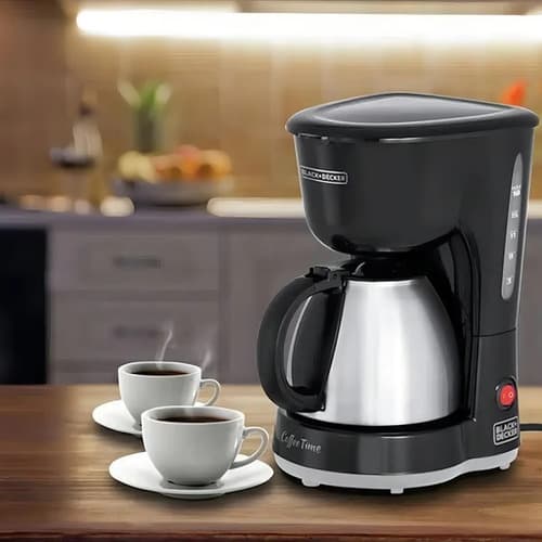 Cafeteira Black Decker Black+decker Cafeteira Cm15 Corrente Doméstica Preto 127v - 3
