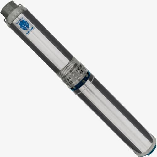 Bomba Submersa Leão 4r3ia-27 380v Trifásica 3cv Para Poço Prata 380v - 2