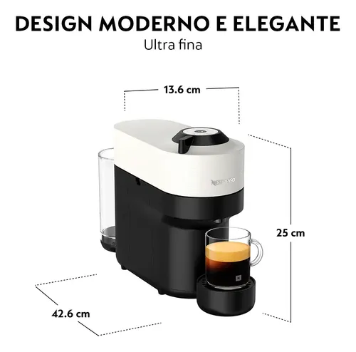 Cafeteira Nespresso Vertuo Pop Branco 127v - 2