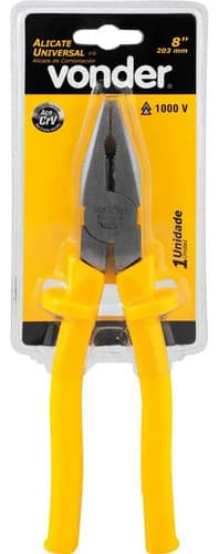 Alicate Universal 8'' Isolado 1000v Aço Cromo Vanádio - 4