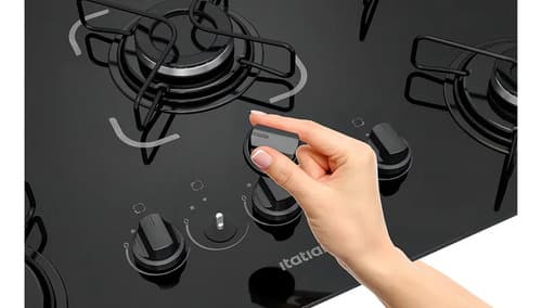 Cooktop Itatiaia Essencial 5 Bocas Preto 127/220v - 2