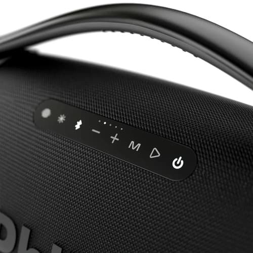 Caixa De Som Boombox Philco Extreme Bluetooth V.5.4 300w Pbx01 (novo Com Caixa Aberta) Preto 127/220v - 12