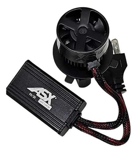 Kit Led Premium 18000lm H4 9v-100v 100w 6000k Asx1204 H4 Preto Branco-frio - 2