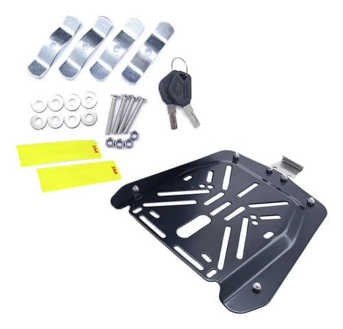 Bau Moto Bauleto Universal 65l Traseiro Para 2 Capacetes Preto - 6